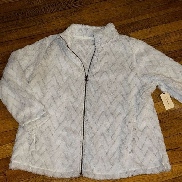 St. john's bay fleece zip up - Picture 1 of 6